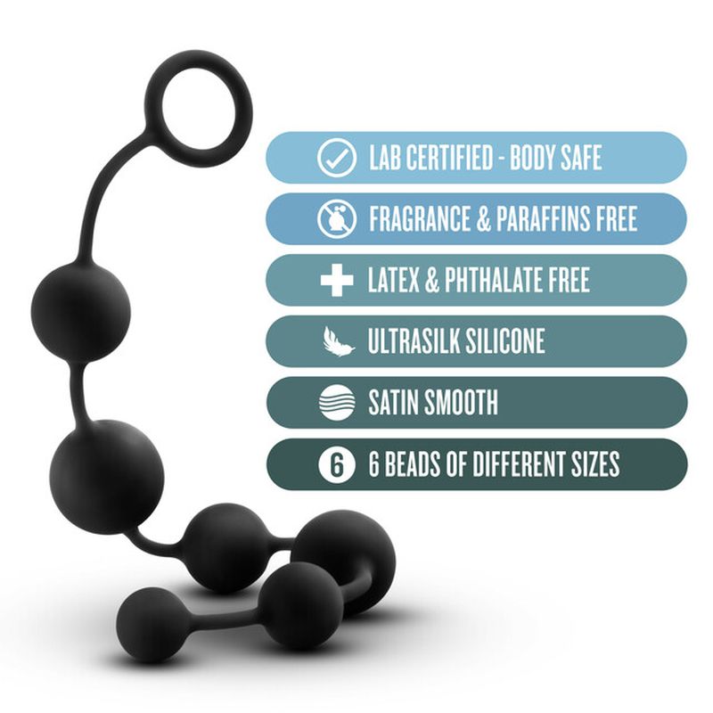 These beads will excite and stimulate as they're moved in and out