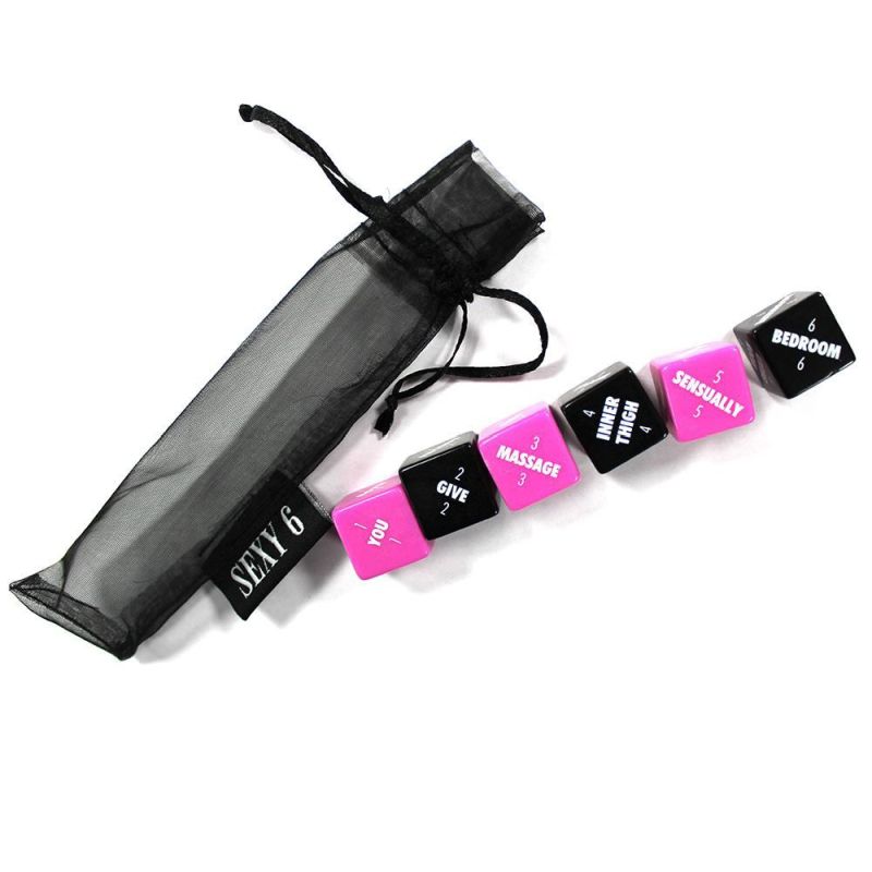 Sexy6 is a magical game of 6 dices that is filled with all the kinkiness fantasies you could wish for and is designed to add spontaneity to you love life.