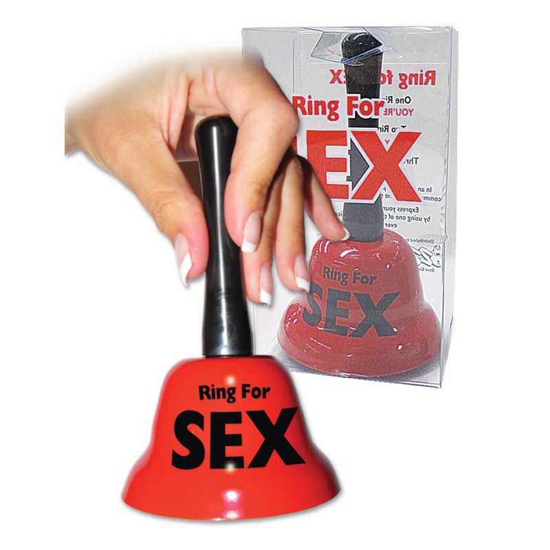 <p>Ring for sex. Communicate your needs through a ring of a bell.</p>
