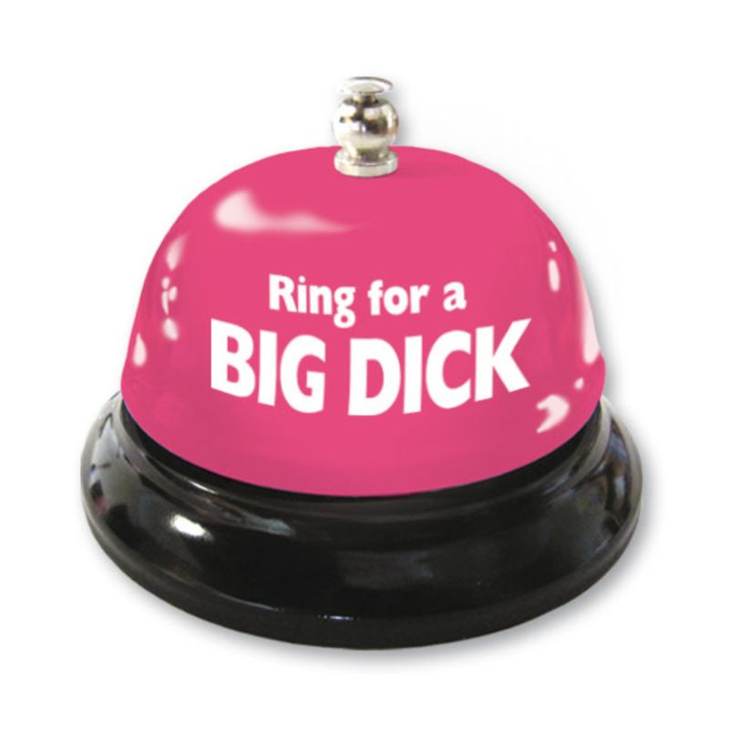 <p>Ring for a big dick. Communicate your needs through a ring of the bell.</p>