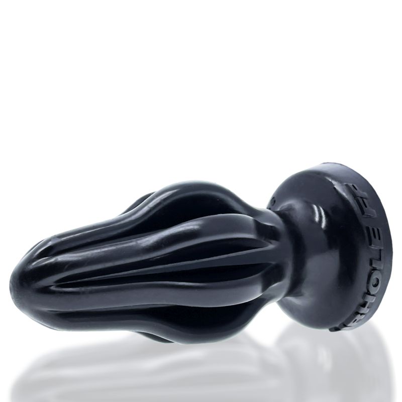 Most plugs are usually pretty standard shapes but AIRHOLE is designed for a feel you havent felt in you before. The fins collapse as you twist it or slide it in you get more toy in you easier