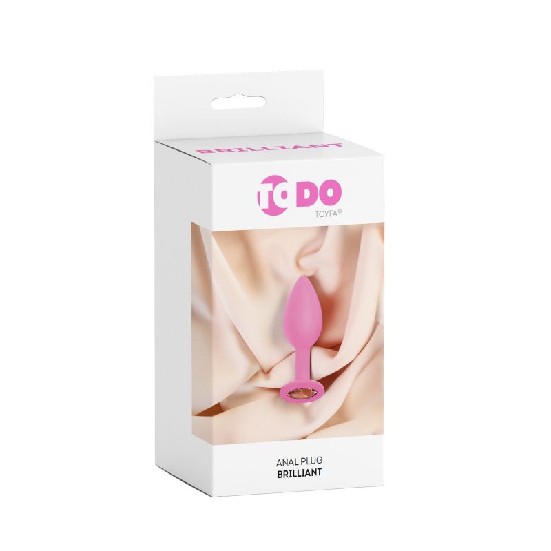 ToDo Brilliant Anal Plug is suitable for both beginners and experienced. The pointed tip provides a comfortable penetration.