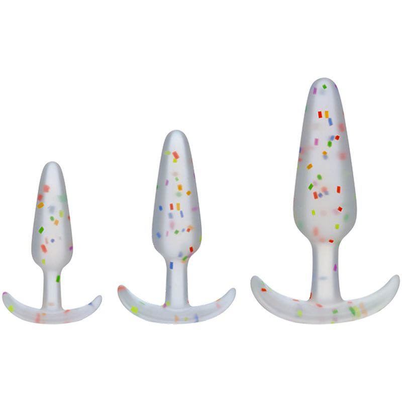 <p>This pack includes the best selling Mood Naughty butt plug in three sizes: 3