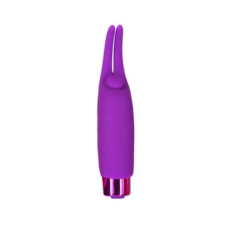 Get in on some tongue action with Power Bullets latest teaser on the market! The Teasing Tongue offers users a 2-in-1 tongue like device that you can slip onto your fingers and send tingling sensations to almost any part of your body. Remove the bullet from it’s tongue sleeve and enjoy targeted vibrations.