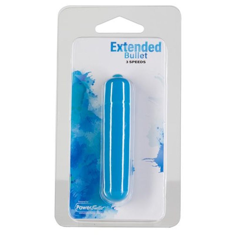 Say hello to the Power Bullet Extended Bullet the 3 speed 9cm pleasure product that allows you to put those powerful vibrations right where you want them.