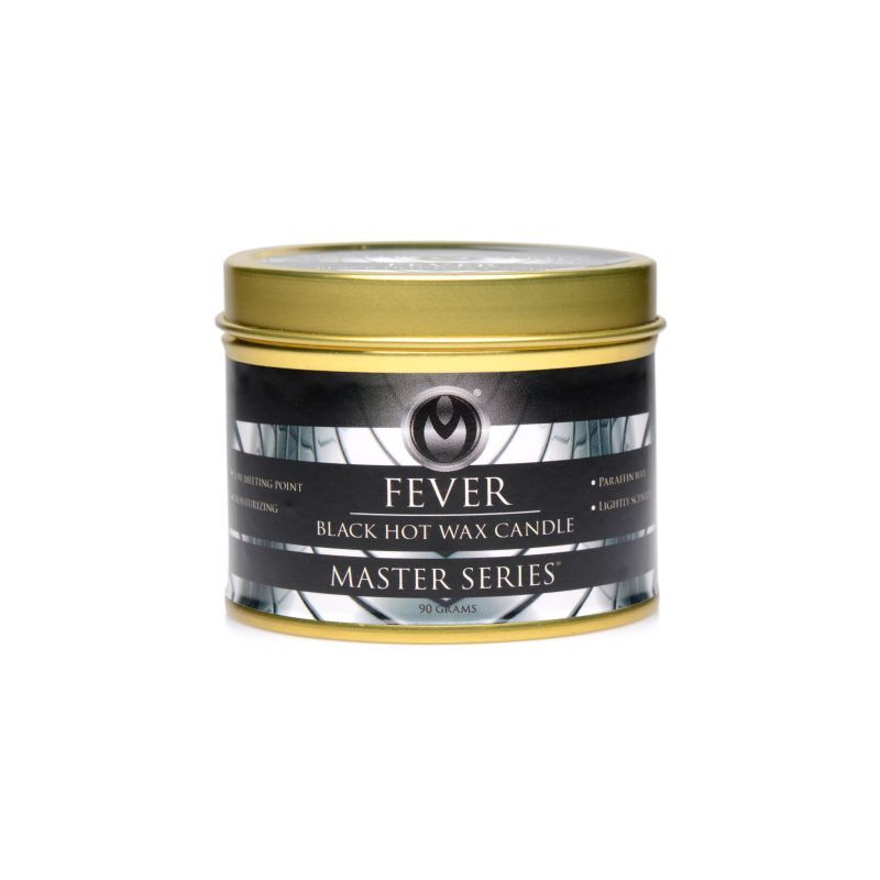 Feel the fever heat of hot wax play with this Black Candle. The low melting point of this paraffin wax candle keeps the melted wax from getting too hot for your subs flesh