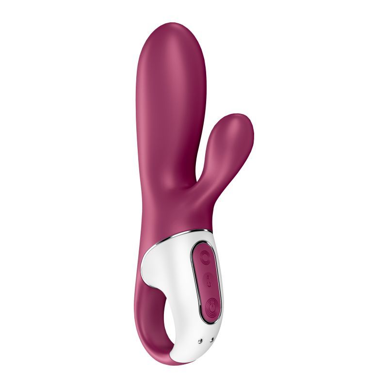 Hot Bunny Connect App is a heating vibrator with heat function up to 40 degrees C or 104 degrees F that allows for a realistic body-warmth feeling.
