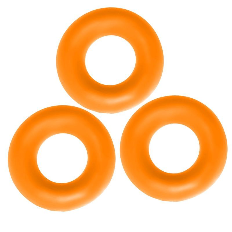 <p>Made of soft rubbery stretchy flextpr so these might be the best size best fit rings we offer. For you bigger ballers stack these on your nutbag for gradual rubbery stretch that you control.</p>