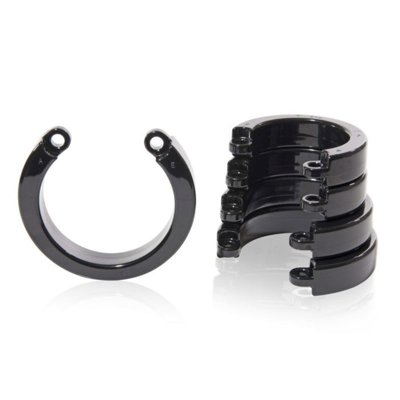 <p>Replacement Black U Rings for all CB X chastity devices