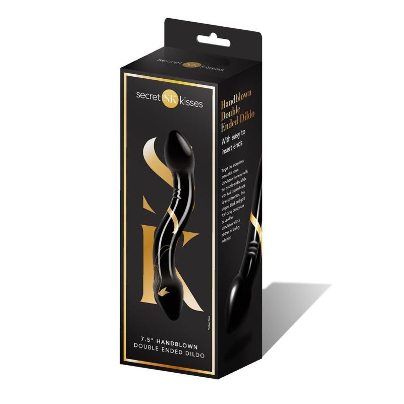Target the erogenous zones that crave stimulation the most with this double ended dildo with dual tapered ends for easy insertion.