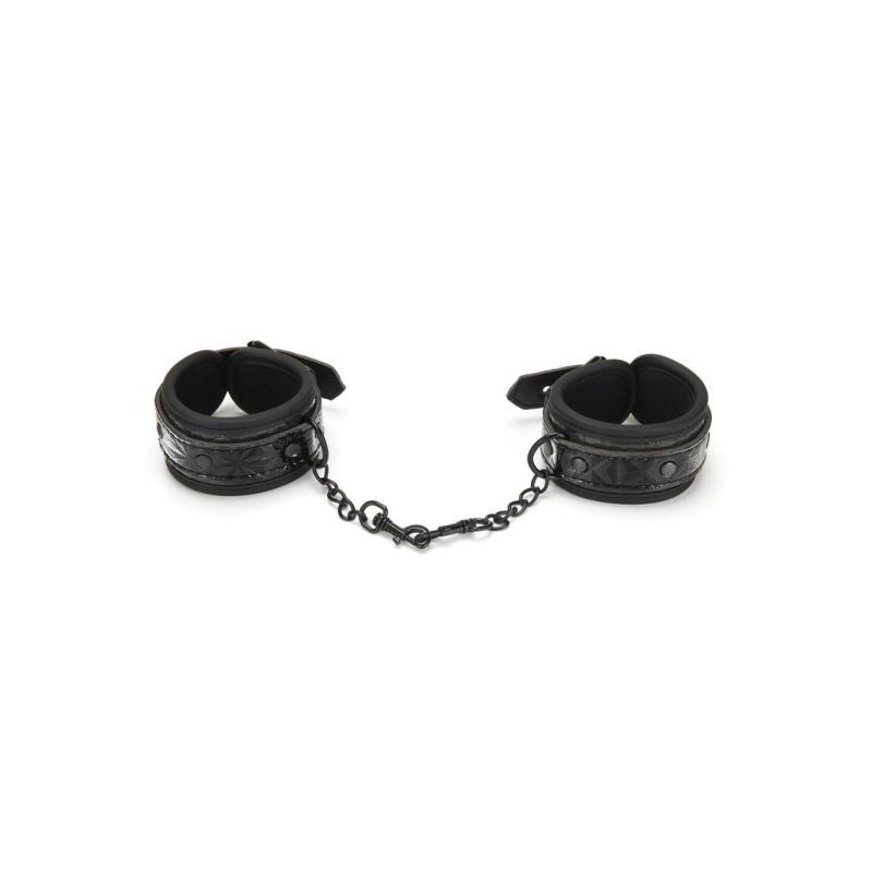 sexy cuffs made for kinky bondage play can be used on the wrists or ankles to give you total control.</p>