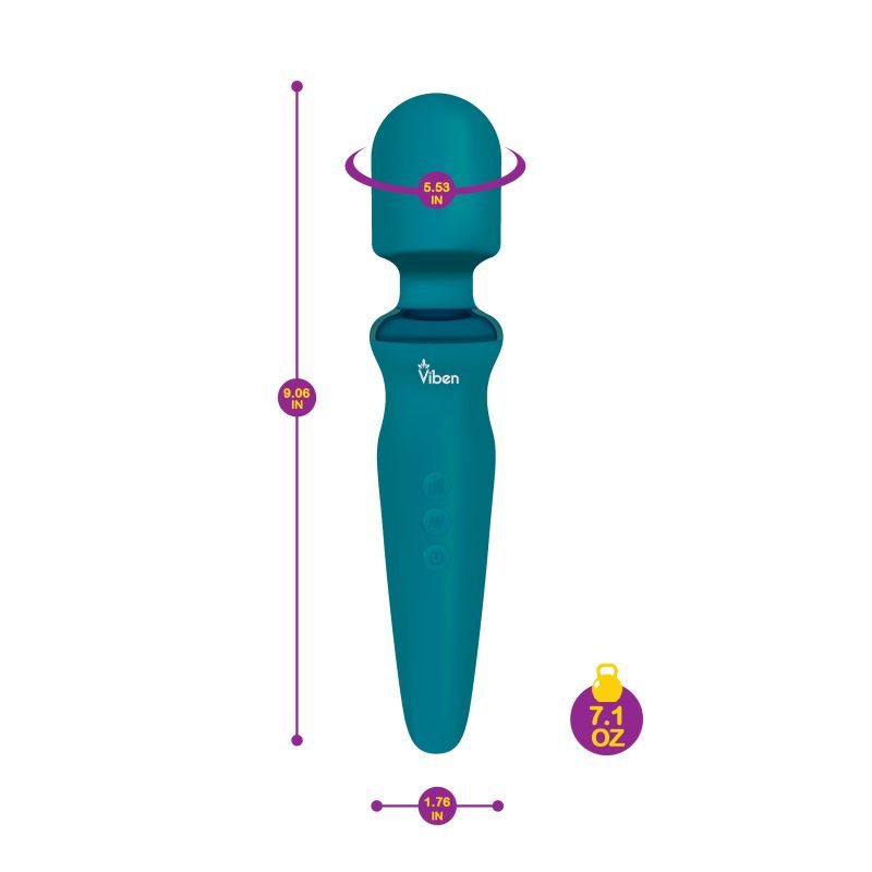 Fierce is a wand massager made from silky smooth premium silicone and features a rumble motor. Waterproof and rechargeable this massager concentrates its powerful vibrations in the head of the massager
