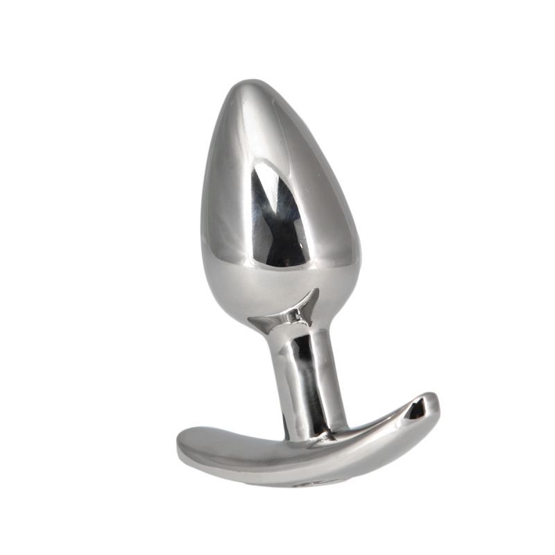 Indulge in a little secret with the Pillow Talk® Sneaky Stainless Steel Anal Plug!