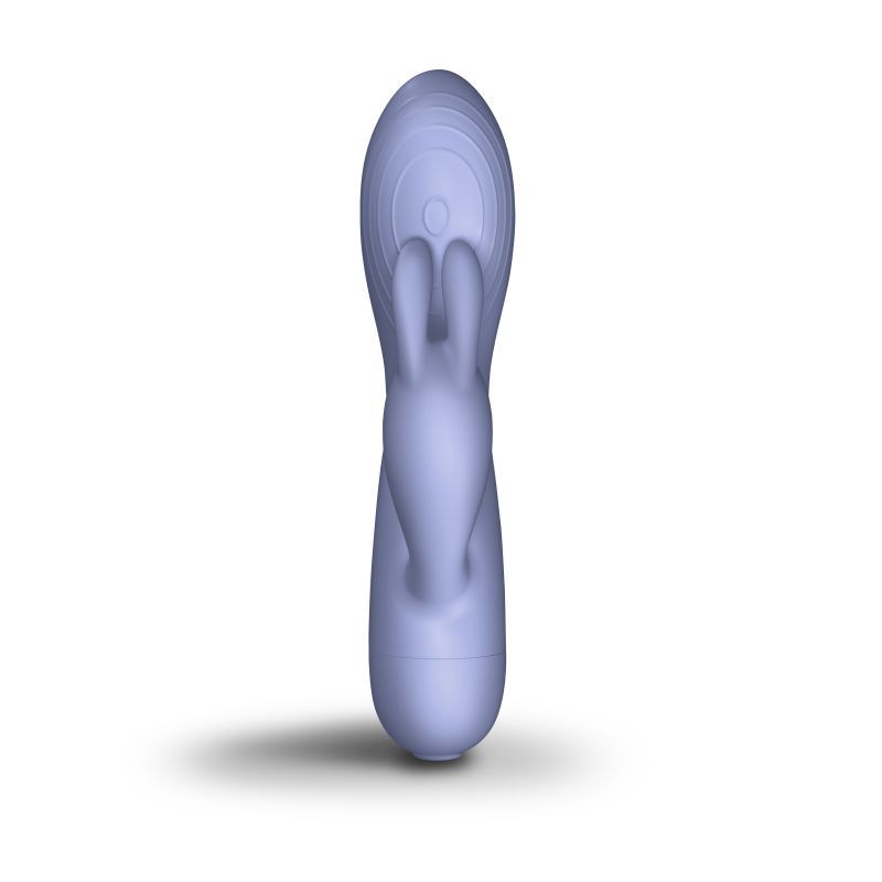 Blissful Boo Rabbit Vibe is a velvet soft body safe silicone unit with powerful dual independent motors for greater clitoral stimulation and a moveable shaft. It has 10 functions x 2 motors giving the ultimate blended pleasure and is totally waterproof.