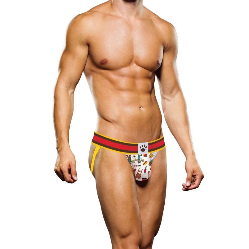 The Prowler Berlin Jock Strap is made of a yellow