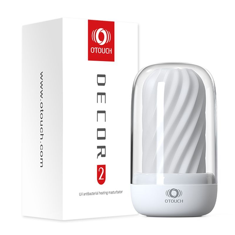 warming rod and Whirlpool textured swirl sleeve. The heated case warms the sleeve to the perfect temperature for a realistic sensation. To prevent overheating