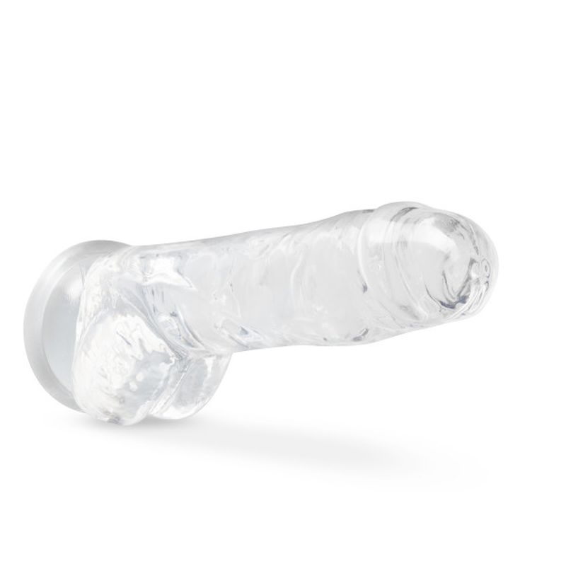 the Naturally Yours 8inch Diamond Dildo aims to please.