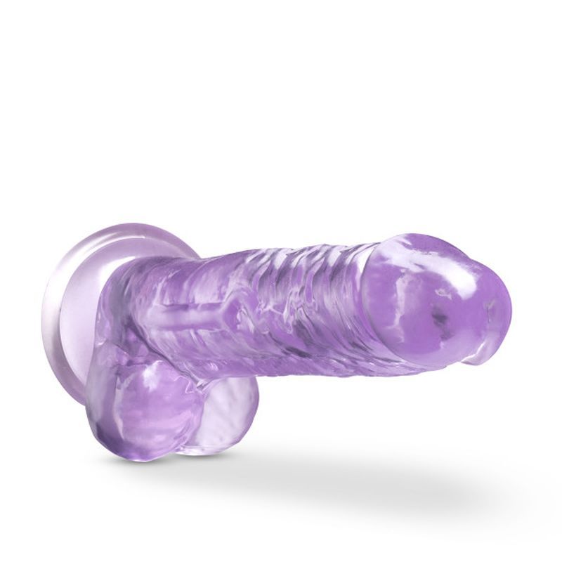 the Naturally Yours 7inch Amethyst Dildo aims to please.