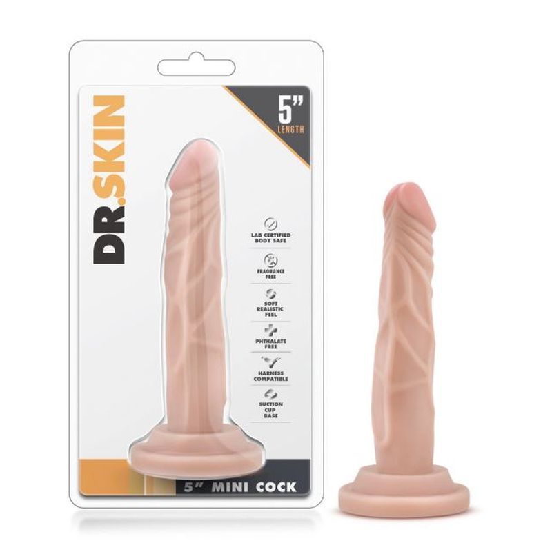 the Mini Cock is designed for easy insertion. This dildo is hand sculpted to look and feel like the real thing. The suction cup base will stick to almost any smooth