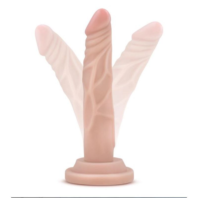 The doctor is in! The Dr. Skin 5 Inch Mini Cock is perfectly sized for anyone who likes it a little smaller.