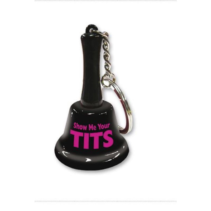 <p>Ring the bell if you want to see tits.</p>
