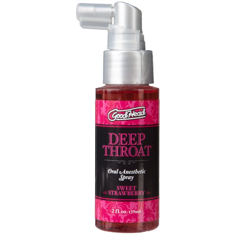 but many people find it difficult to accommodate their partner’s full manhood. Doc Johnson presents GoodHead Deep Throat Spray
