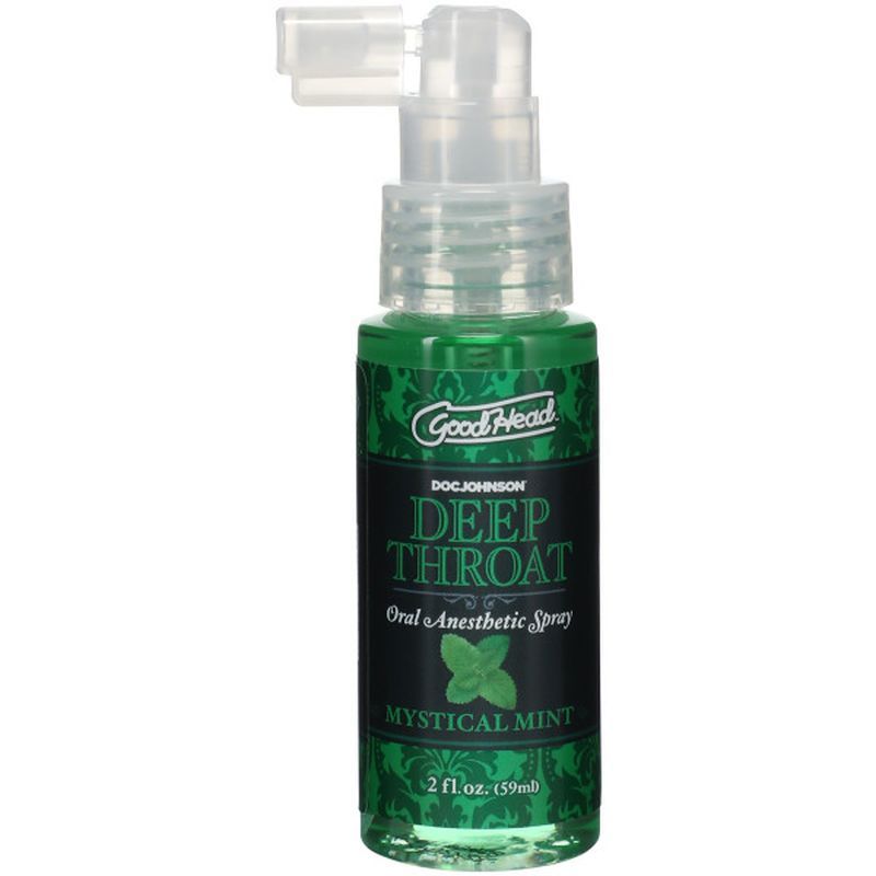 but many people find it difficult to accommodate their partner’s full manhood. Doc Johnson presents GoodHead Deep Throat Spray