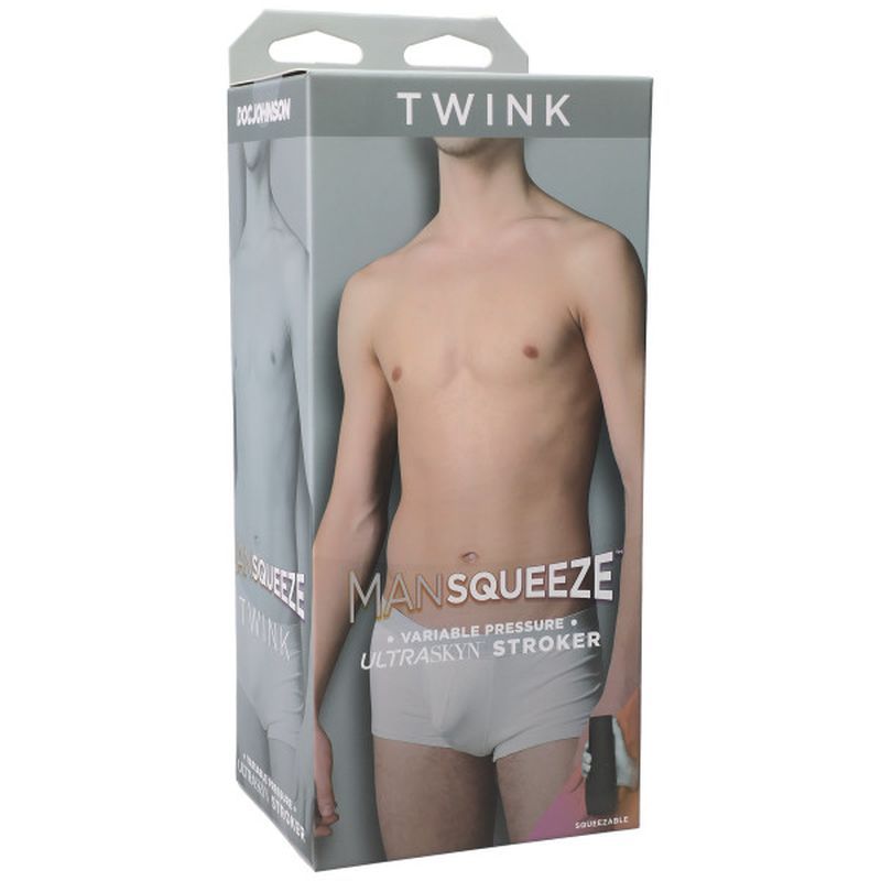 a collection created especially for men who love men. Crafted with a suction-adjusting end cap and squeezable grip that lets you vary the tightness of each stroke