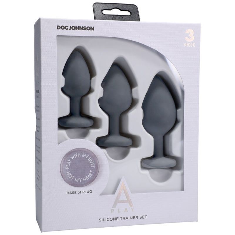 these A-Play plugs are sleek and completely body-safe.