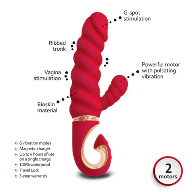 It’s almost impossible to believe how realistic this sex toy’s material is. Gjack 2 mini offers a classic vibrator style with thick ridges for intense sensations up and down the shaft.