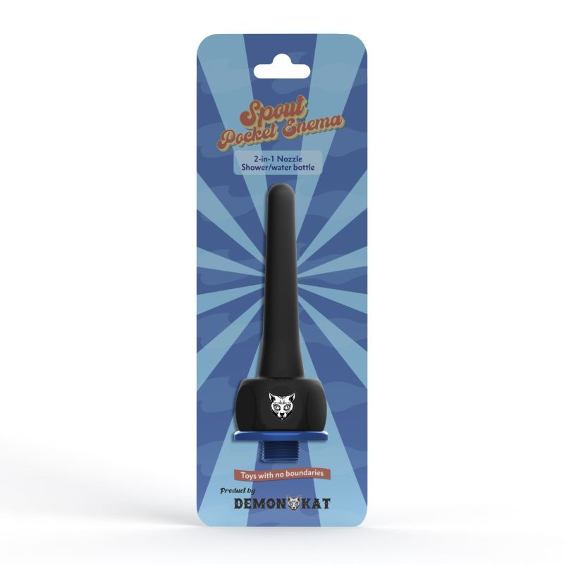 snip off the plastic ring on the bottle