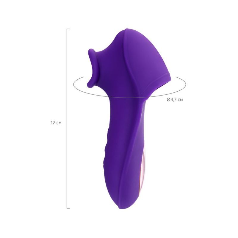 It offers 10 vacuum wave settings with a strong and quiet motor. Made of high-quality velvety silicone and waterproof IPX6 for underwater fun.