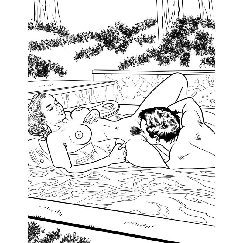 The Oral Sex Colouring Book is all about oral