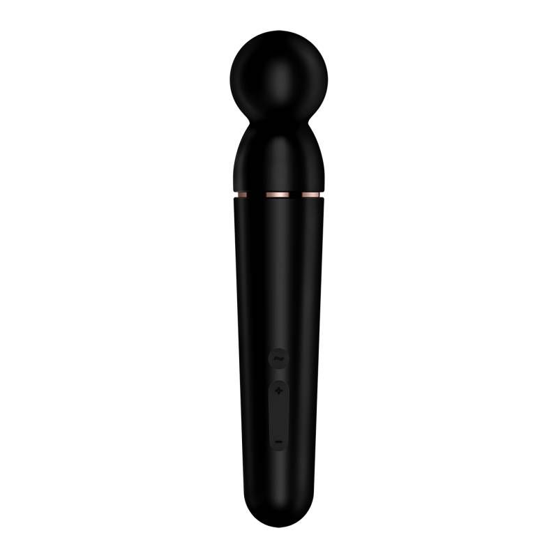 allows for a smooth and sensual full-body massage• For beginners that are looking for a versatile massager but also for connoisseurs who look for something other than the classical wand• Different head shape is better suited for full body massages• More elegant than the classical wand vibrators with elegant ABS highlight in rose gold on the shaft• One powerful motor with 60 combinations and 6 intensities