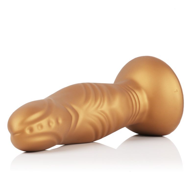 luxuriously soft liquid silicone. Features a super strong suction base.
