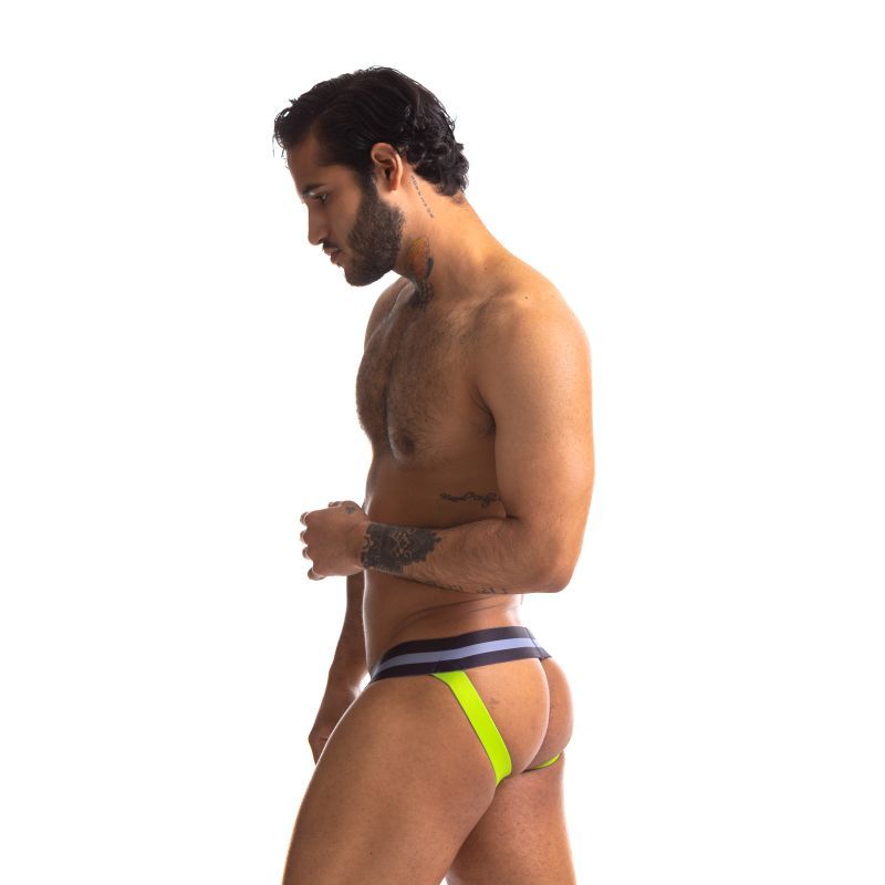 Show your true intentions during underwear night at your favourite bar or club with Sport Fucker prominently displayed on the waistband or play "hide the hockey stick" on the dance floor at your next circuit party!