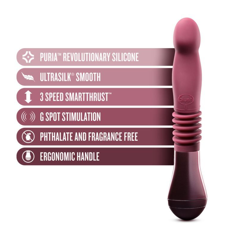 Beautiful pleasure is yours to have with the Temptasia Trixie. This beautiful toy has 3 Smarthrust tuned powerful thrusting speeds