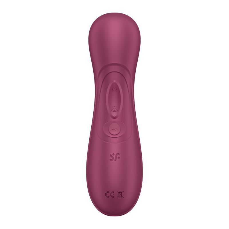 the newest generation of this classic Satisfyer mimics the sensual surge of pulsing water.