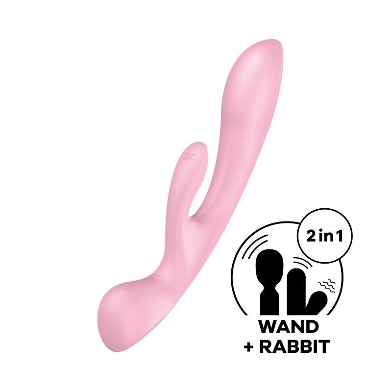 although it is most effective in sensitive areas. The 2 independently controllable motors each offer 12 vibration programs. The 24 cm long toy is flexible and adapts to your body.