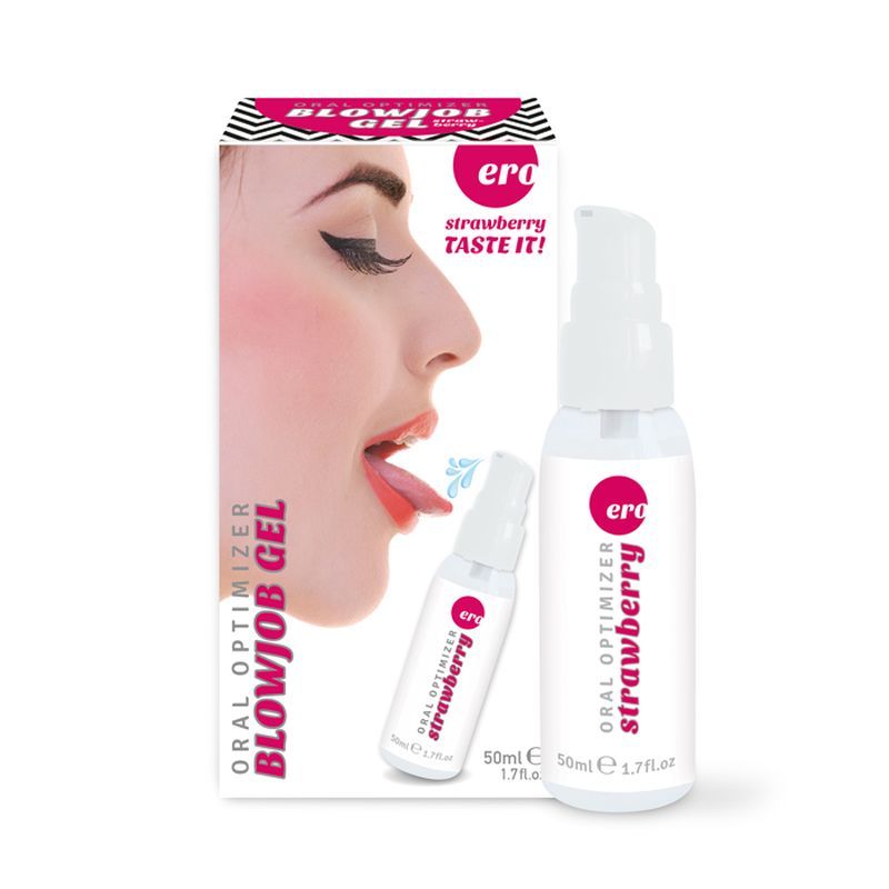 <p>Enjoy more pleasure during your next oral encounter with this 50ml (1.7oz) sized Ero Strawberry Oral Optimizer Blowjob Gel by Hot Production.</p>