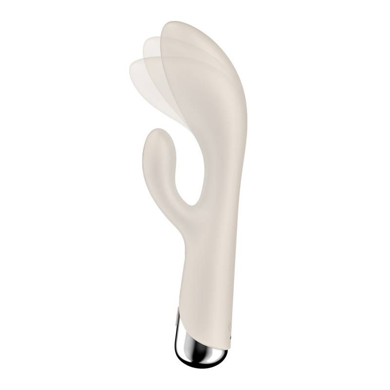 You want clitoral and G-spot stimulation at the same time? Then a rabbit vibrator is just what you’re looking for. You also want more than just vibration? Then let us introduce you to the Satisfyer Spinning Rabbit 1 that combines vibration and rotation in the most satisfying way. In addition to 12 intense and varied vibration programs