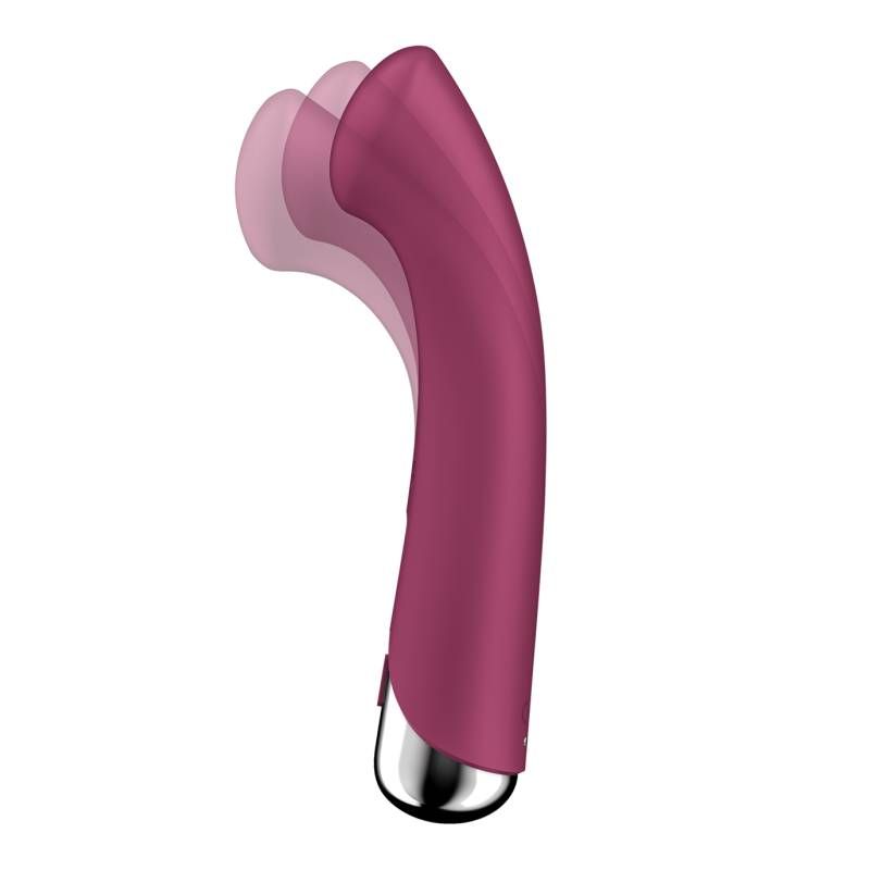 You certainly won't get bored with the Satisfyer Spinning G-Spot 1: in addition to 12 varied vibration programs