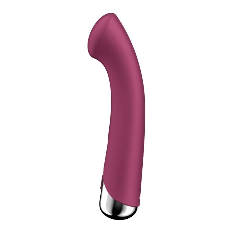 this beautifully designed love toy comes with an additional rotation feature to tease your vaginal sweet spot. The spinning