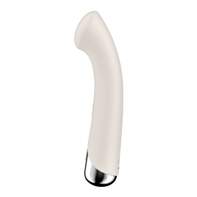 this beautifully designed love toy comes with an additional rotation feature to tease your vaginal sweet spot. The spinning