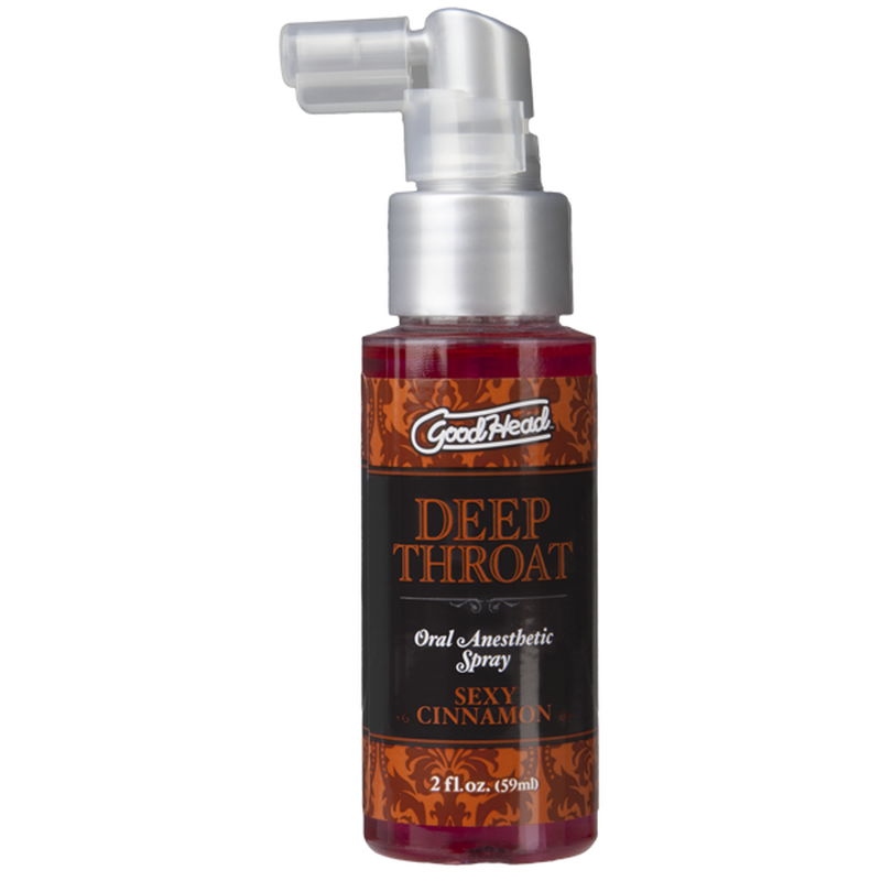 but many people find it difficult to accommodate their partner’s full manhood. Doc Johnson presents GoodHead Deep Throat Spray