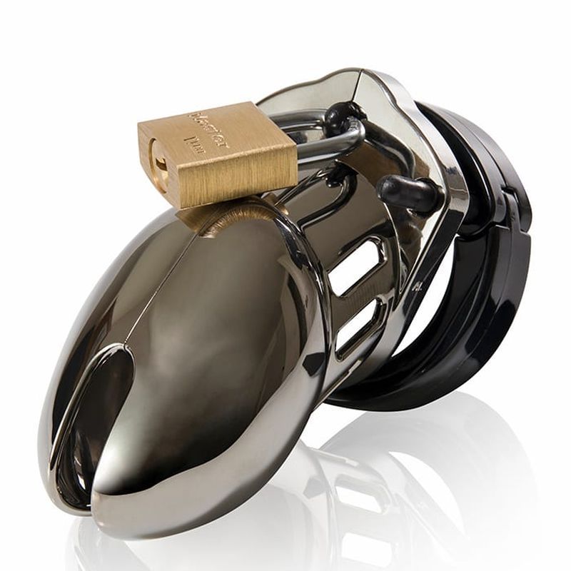 <p>Trap your manhood in 3.25 inches or 8.25cm of medical grade polycarbonate for chastity that's comfortable all day long.</p>
