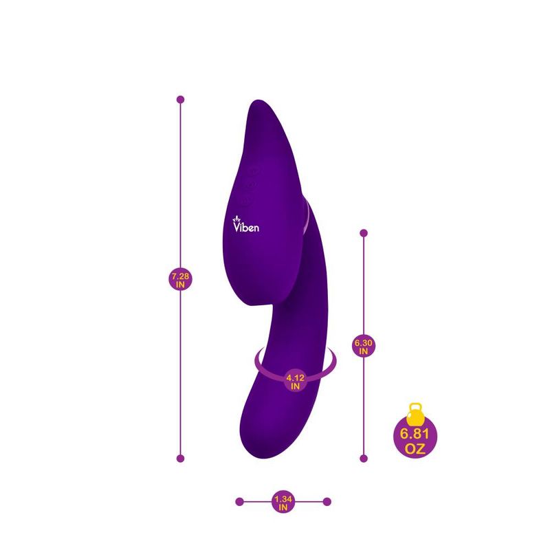 This uniquely designed vibrator