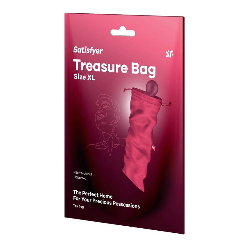 Introducing Satisfyer's Treasure Bags - The Ultimate Storage Solution for Your Pleasure Products!
