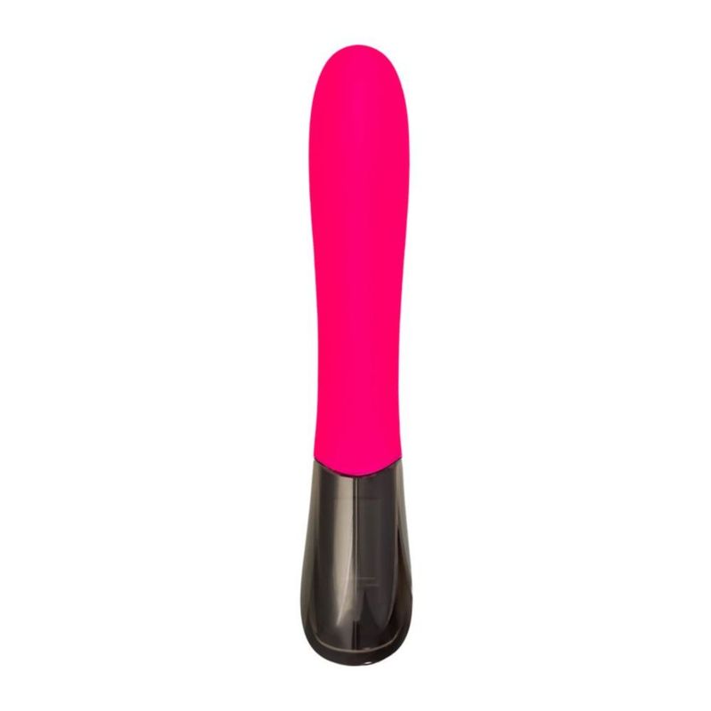 Premium high tech ergonomic Liquid Crystal Visual Feedback display G-Spot slimline vibrator..
