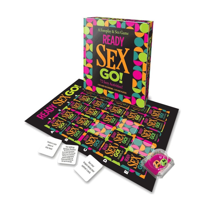 Ready Sex Go! is a one-of-a-kind popping dice game that will level up your sex play! Pop the dice to determine which exciting sex and foreplay activity you will perform with your partner(s). Whether you want to explore new sexual or foreplay acts